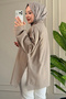 6681 - Comfortable, Loose-Fitting 2-Thread Buttoned Women's Shirt - 5