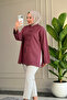 6681 - Comfortable, Loose-Fitting 2-Thread Buttoned Women's Shirt - 3