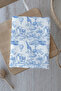 Muslin Coverlet - Blue Toile De Jouy - 4