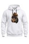 Wild Roads Motorcycle Printed Unisex Regular Fit 3 Thread Thick Hooded Sweatshirt
