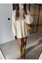 Oversize Silvery Sweater - 4