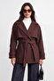 Buttoned Cashmere Coat