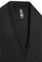 Men's Square Textured Black Sweater Steel Knit Knitwear Classic Pattern - 5444H - 4