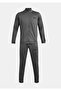 Rival Knit Track Suit 1357139-025 Men's Gray Tracksuit Set - 3