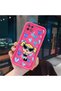 Oppo A15/A15S Compatible Pink Red Silicone Case Shockproof Camera Protection Heart Powerpuff Girls Patterned - 3