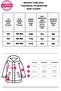 Plus Size Quilted Patterned Double Hooded Ribbed Sleeve Women's Coat - 2