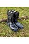 Women's Woolen Patterned Waterproof Snow and Rain Boots with Non-Slip Soles Winter Boots