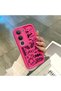 Vivo Y19S 4G/Y19S Pro Compatible Pink Red Silicone Case Shockproof Camera Protection Graffiti Pattern - 4