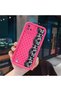 حافظة سيليكون وردية حمراء متوافقة مع Realme C20/C20A، مقاومة للصدمات، حماية للكاميرا، نمط دانتيل منقط - 3