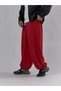 Red oversize baggy men's pants coc3415 - 4