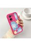 Mi 13T/Mi 13t Pro Compatible Pink Red Silicone Case Shockproof Camera Protection Flower Pattern - 2