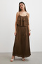 Bead Detailed Long Skirt - 4