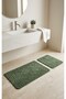 Linda Premium Nordic Bohemian 2-Piece Bath Mat 60X100 60X50 cm Latex Non-Slip Base Washable - 3