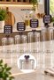 Jar with Heart Lid, Cute Kitchen Glass Food Storage Jar, Full Set of 4