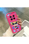 Vivo X300 Pro Compatible Pink Red Silicone Case Shockproof Camera Protection Heart Powerpuff Girls Patterned - 4