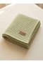 100% Cotton Baby Thick Waffle Blanket Water Green - 3