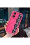 Poco C65 Compatible Pink Red Silicone Case Shockproof Camera Protection Dotted Lace Pattern - 3