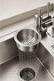 Swan Design Stainless Steel Sink Strainer Anti-Clogging Drain Filter 1 Piece - 3