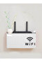 Wifi Modem Storage Box Wall Mounted Cable Hider Decorative Organizer Organizer - 3