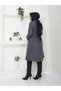 Standard Sleeve with Pocket Detail Without Lining, 110 cm Length, Cashmere Coat - 6