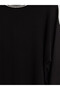 Ozmarka New Season Black Soft Touch Striped Women's Sweatshirt - 3