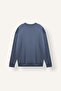 Boxy Fit Long Sleeve Cotton Crew Neck Soft Fuzzy Printed Sweatshirt X8282Az26Au - 2