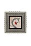 Carnation Ebrusu Printed Wooden Table - 2