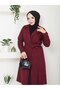 Standard Sleeve with Pocket Detail Without Lining, 110 cm Length, Cashmere Coat - 6