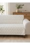Premium Chenille Jacquard Woven Beard Sofa Cover 165X205 cm - Non-Slip Washable Luxury Sofa Bed Cover - 4