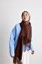 Classic Tasseled Wide Scarf - 2
