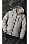 Men's Winter Waterproof and Windproof Jacket with Fur Coat - 2