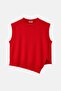 Asymmetric Cut Tricot Sweater - 7