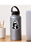 Silent Man Sticker Car, Motorcycle, Helmet, Laptop, Glass Sticker 13X10 cm - 5