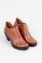 Women's Tan Genuine Leather Orthopedic Shoes - 3