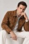 Lorenzo Taba Unlined Genuine Suede Leather Jacket
