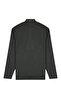 Men's Shirt Collar Black Sweat Micro Pattern Pocketed Sleeves Classic Pattern - 5430 - 6