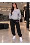 Storm Watch Printed Sweatshirt and Sweatpants Oversize Premium Set