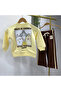 Girl's Molang Yellow Top and Bottom Set - 6