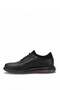 Elit 26Knbl4031 Men's Genuine Leather Casual Shoes Black - 3