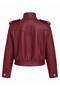 Design Padded Fabric Detail Brand Equivalent Premium Series Lined Pocket Snap Closure Thick Buckle Pininterest Leather Jacket Coat - 3