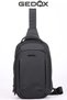 Black Waterproof 3 Compartment Crossbody Backpack Single Shoulder Chest Bag Bodybag Gdx2102