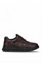 Elit Mzv282C Men's Genuine Leather Casual Shoes Brown - 2