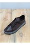 Men's Sporty Winter Shoes Genuine Leather Rubber Sole Orthopedic and Lace-Up and Brown - 5