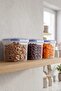 Set of 3 Square Vacuum Storage Containers with Labels, 750 ml Food Container with Lockable Lid - 2