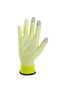 X-Touch Screen protective gloves, Polyester, yellow, size 10 - 3