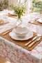 Sakura Dertsiz & Easy to Clean Ruffled Tablecloth 145X200 cm - 5