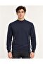 Slim Fit Polo Half Fisherman Long Sleeve Men's Knitwear 07425
