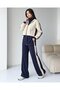 Women's Plus Size Navy Blue Hooded Parachute Garnished Model Suit Hzl28W-Mth124641 - 3