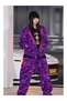 Blue Camouflage Shark Zippered Pocket Hooded Children's Tracksuit Trend Set - 7