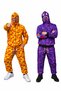 Blue Camouflage Shark Zippered Pocket Hooded Children's Tracksuit Trend Set - 2